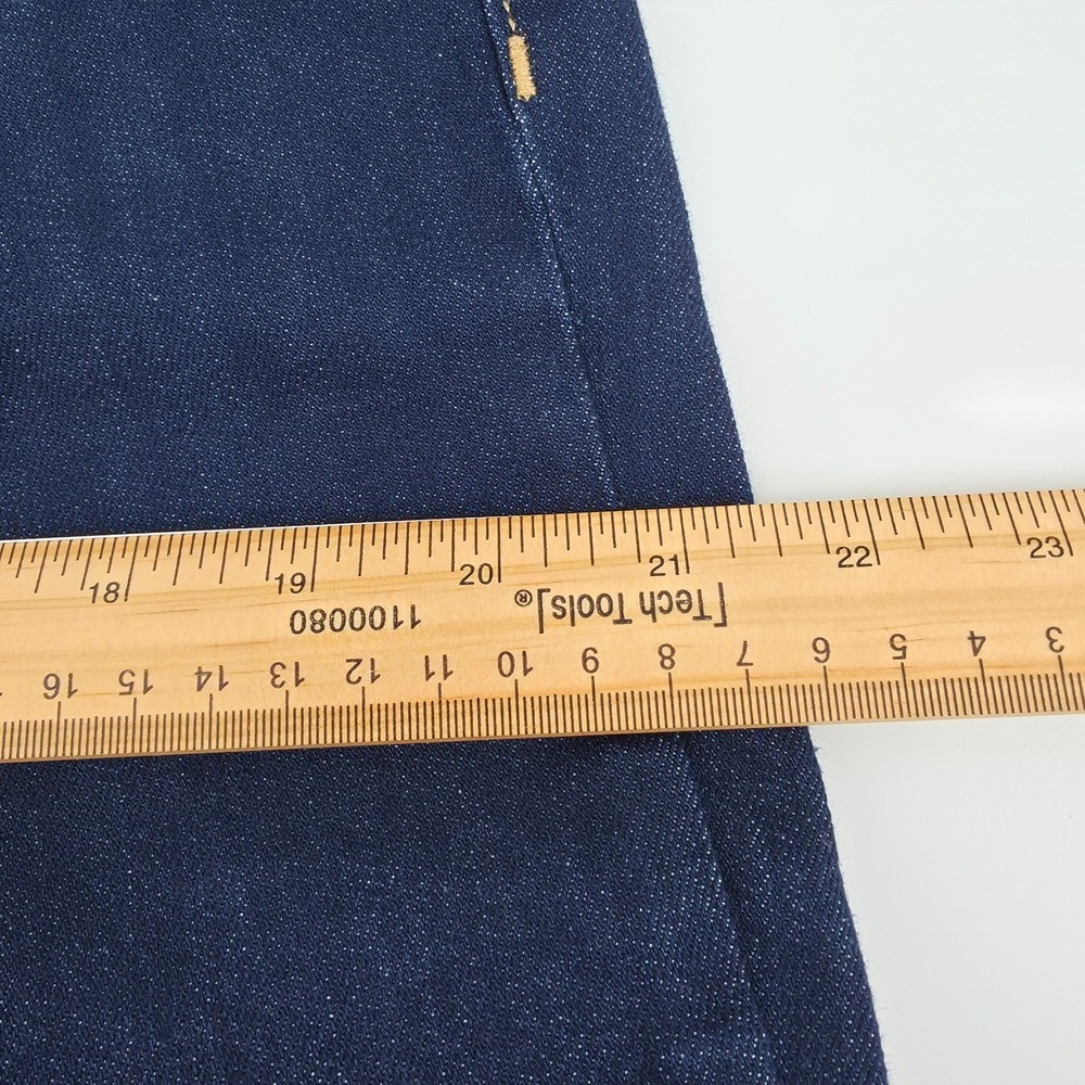 Old Navy High-Rise Straight Jeans Dark Wash Denim Women's Size 14 NWT - Picture 10 of 13
